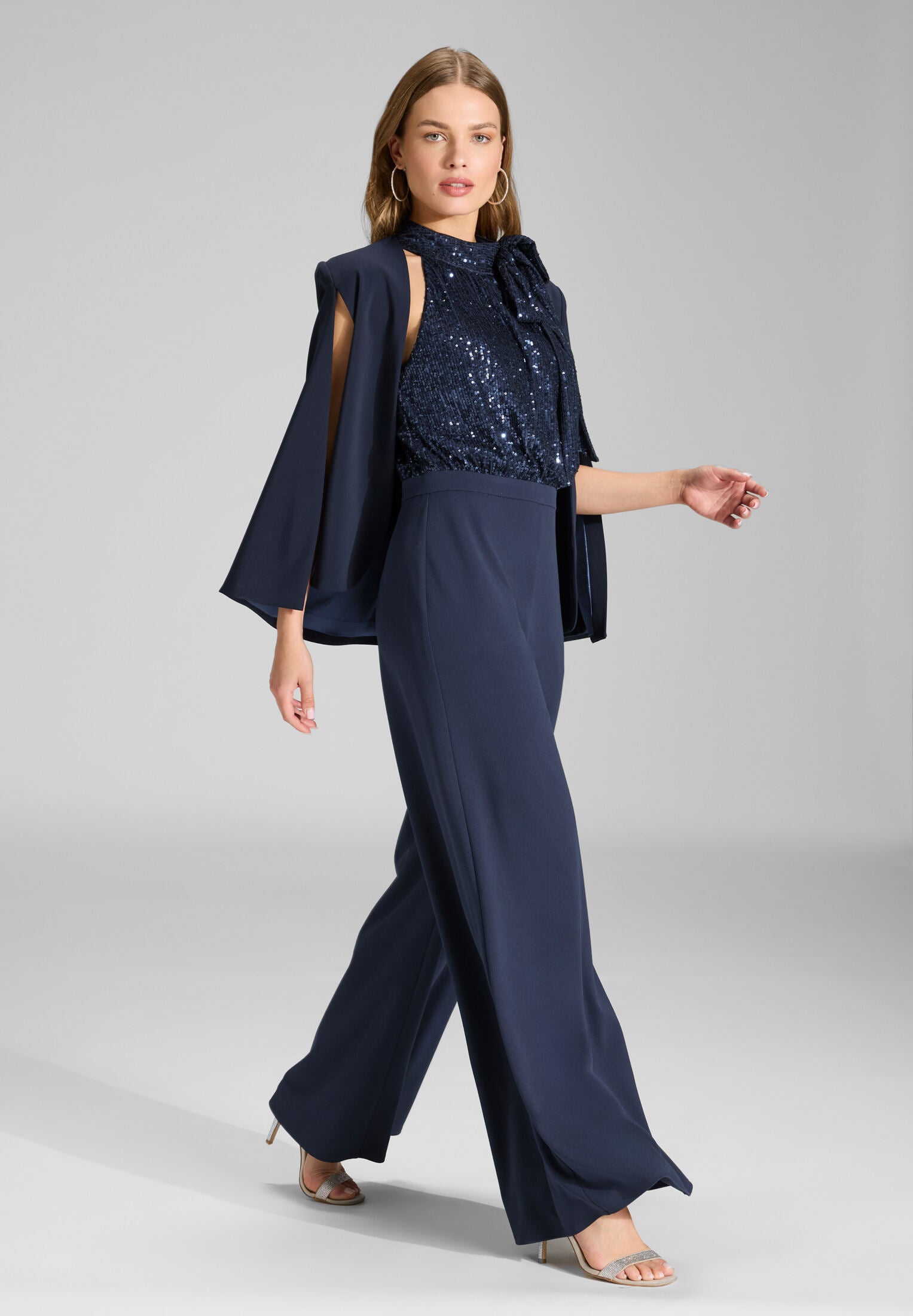 Cape Blazer aus Webware