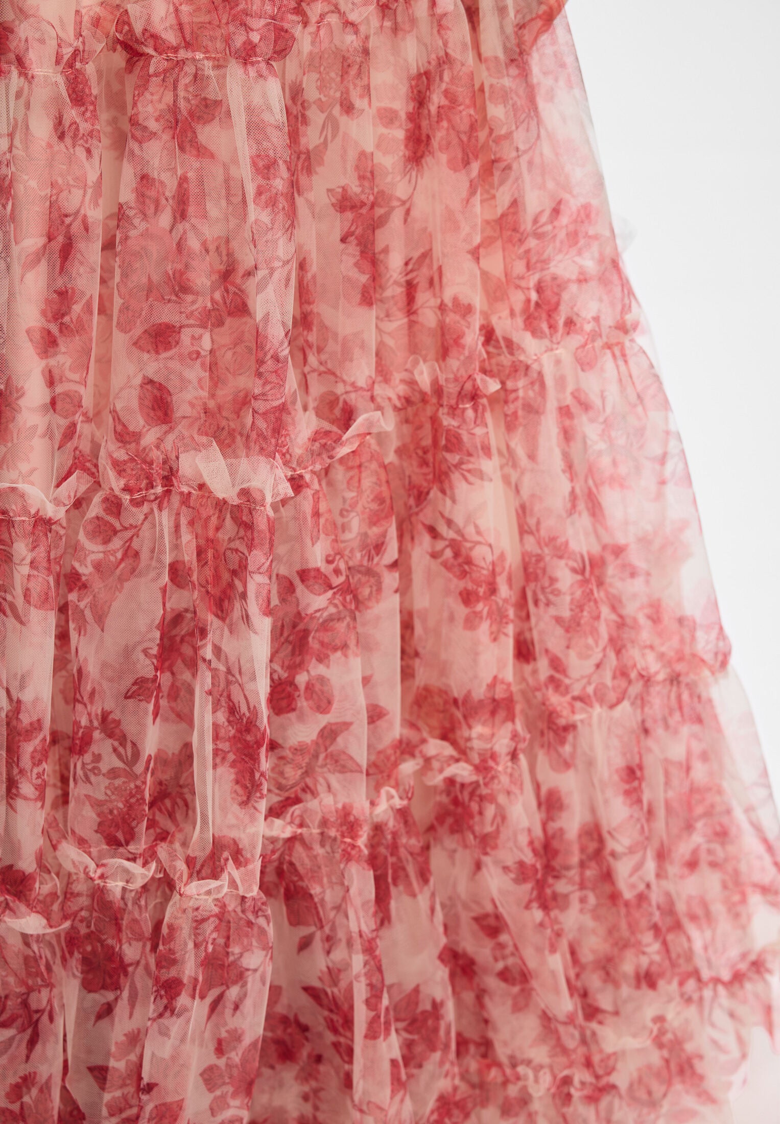 Two-Piece Kleid mit floralem Print