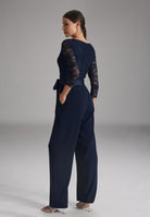 Festlicher Jumpsuit mit Wickel-Optik