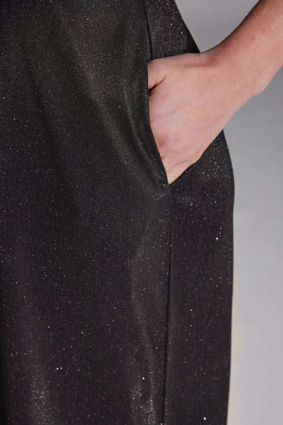 Jumpsuit mit Schimmereffekt