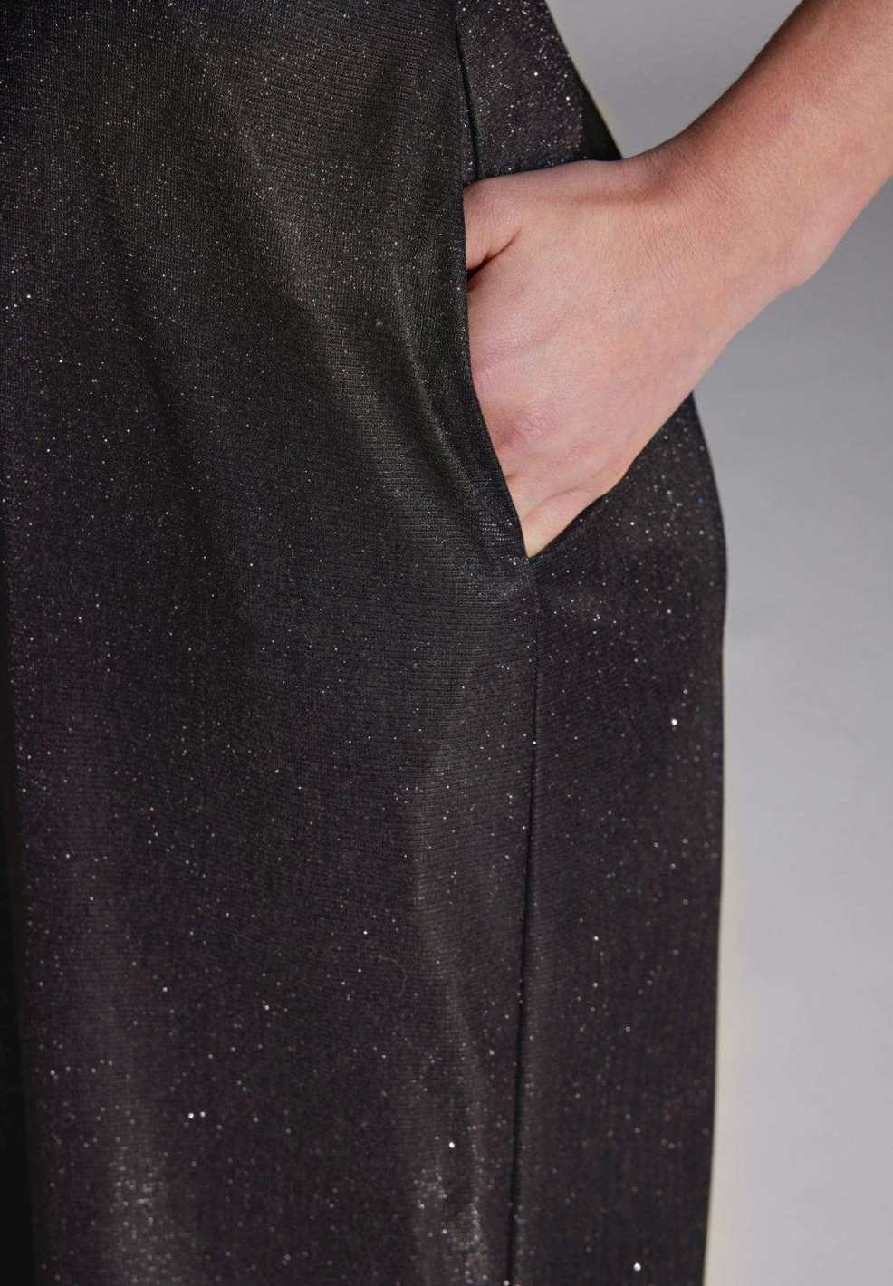 Jumpsuit mit Schimmereffekt