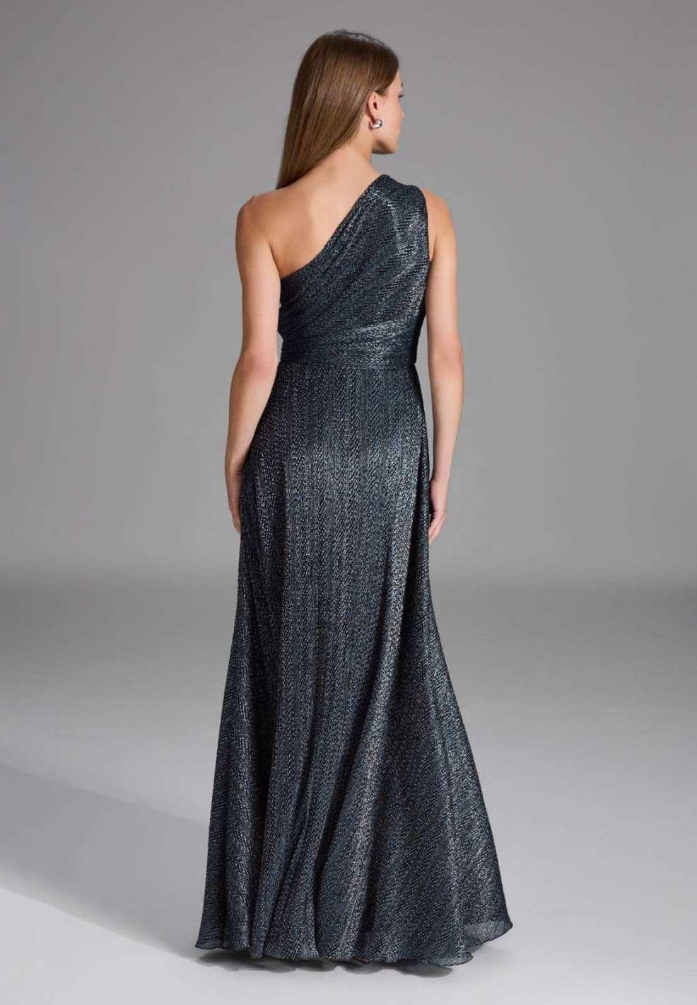 One Shoulder Abendkleid mit Cut-out