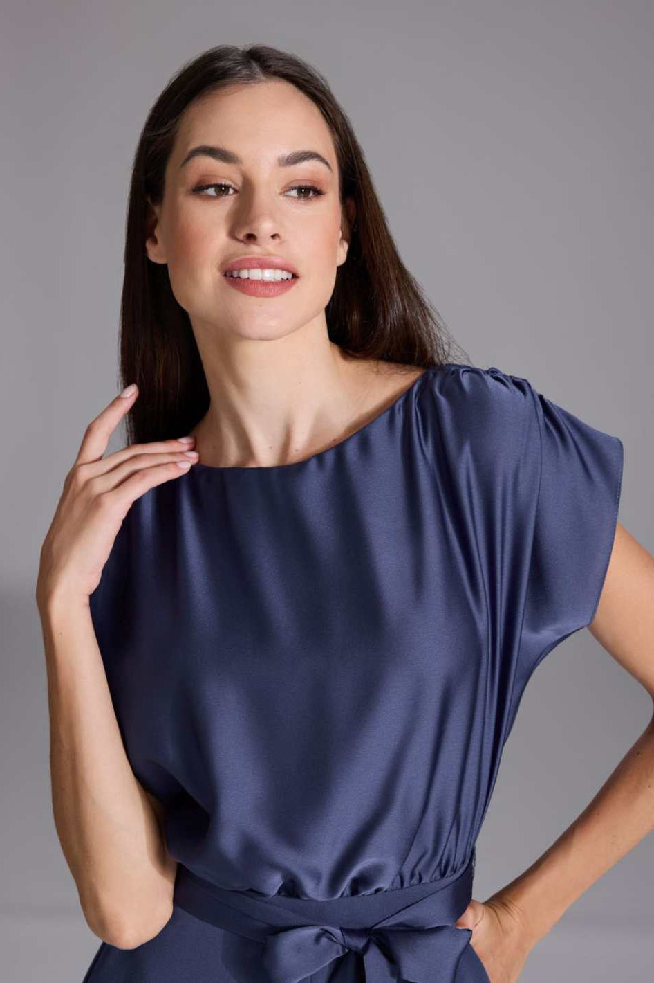 Jumpsuit mit geradem Beinschnitt