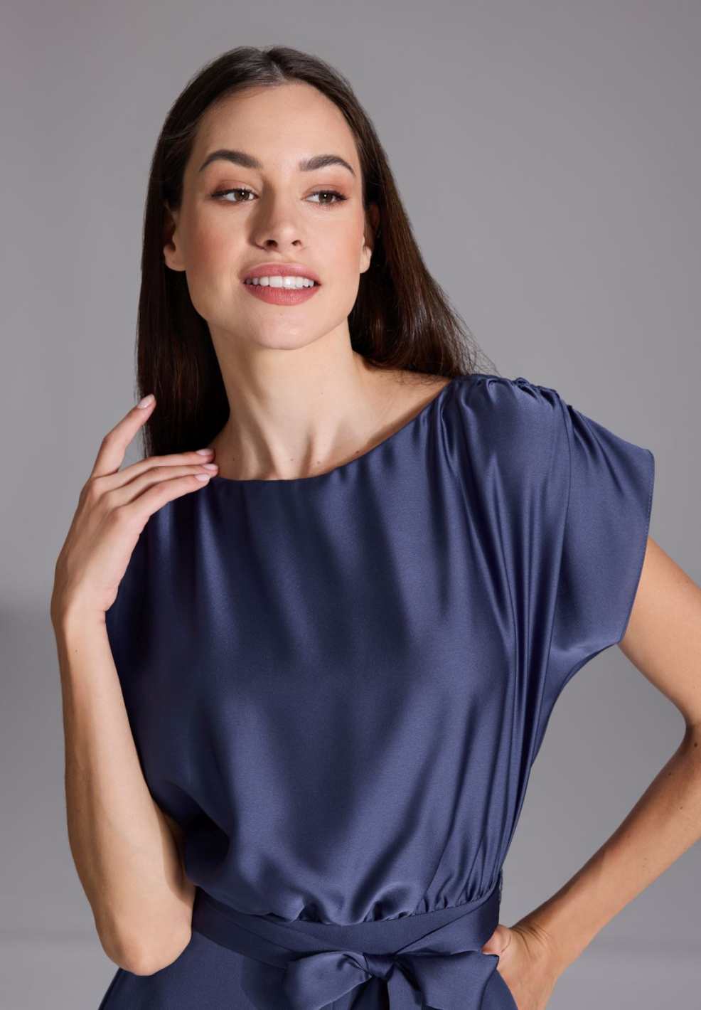 Jumpsuit mit geradem Beinschnitt