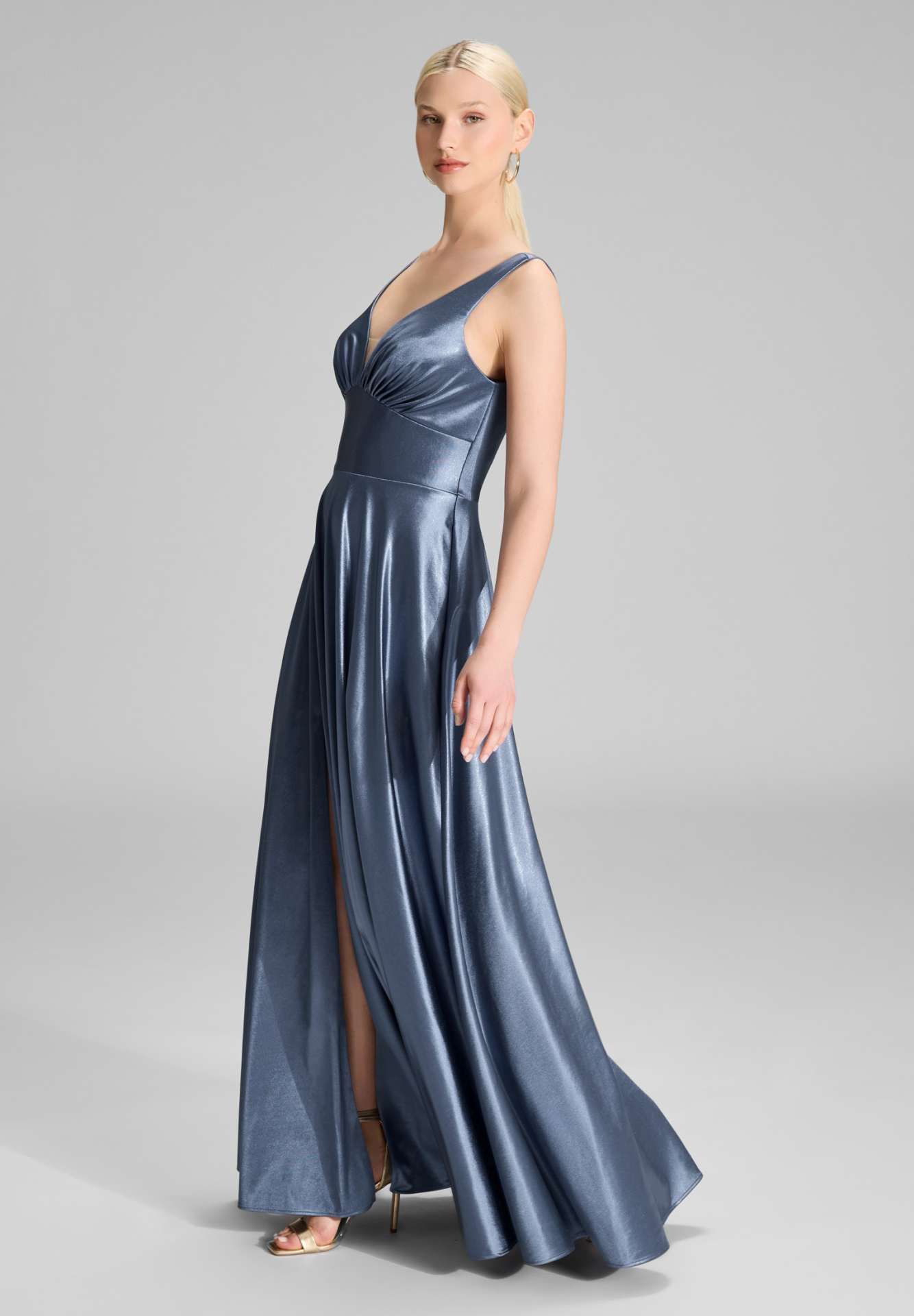 Abendkleid mit Schimmereffekt