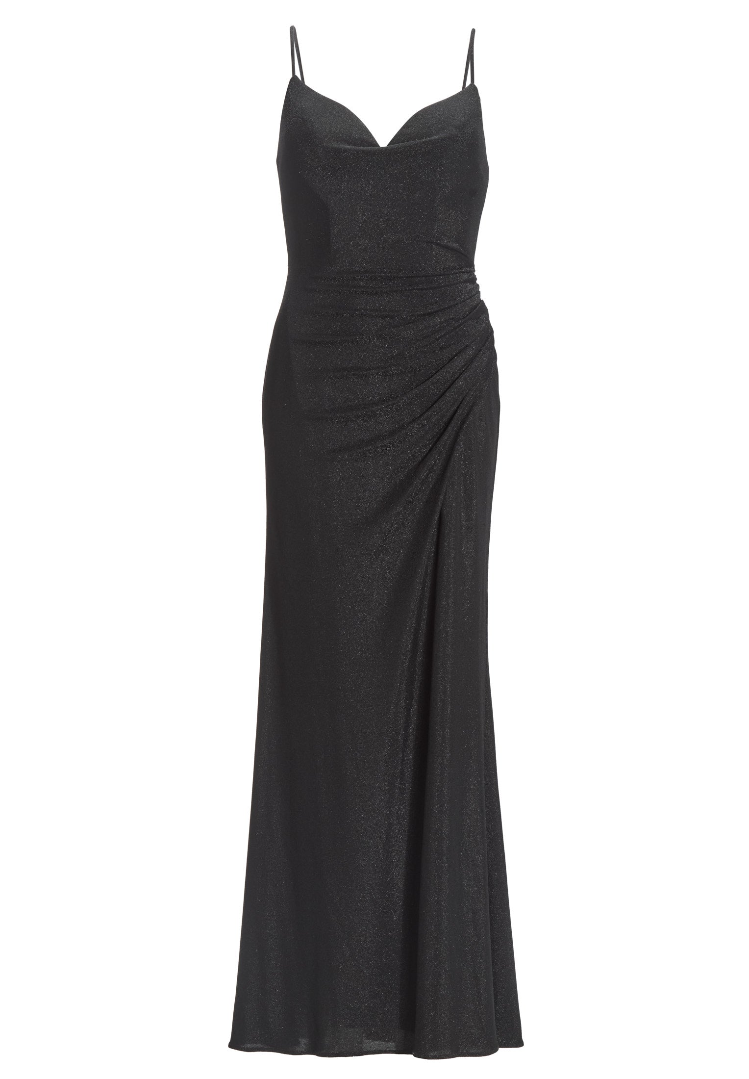 Figurbetontes Jerseykleid mit Beinschlitz