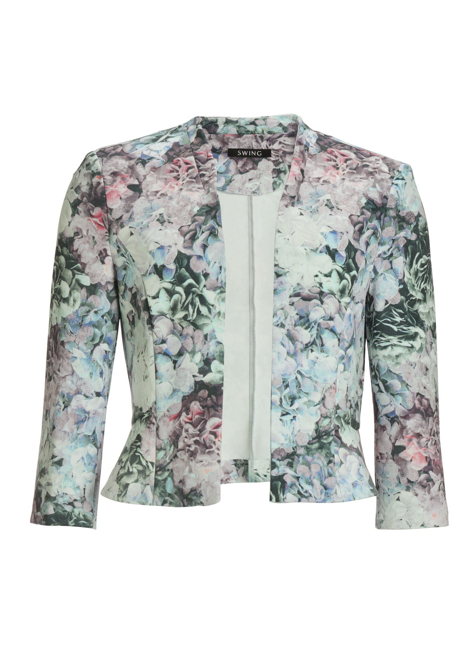 Floral bedruckter Scuba Blazer