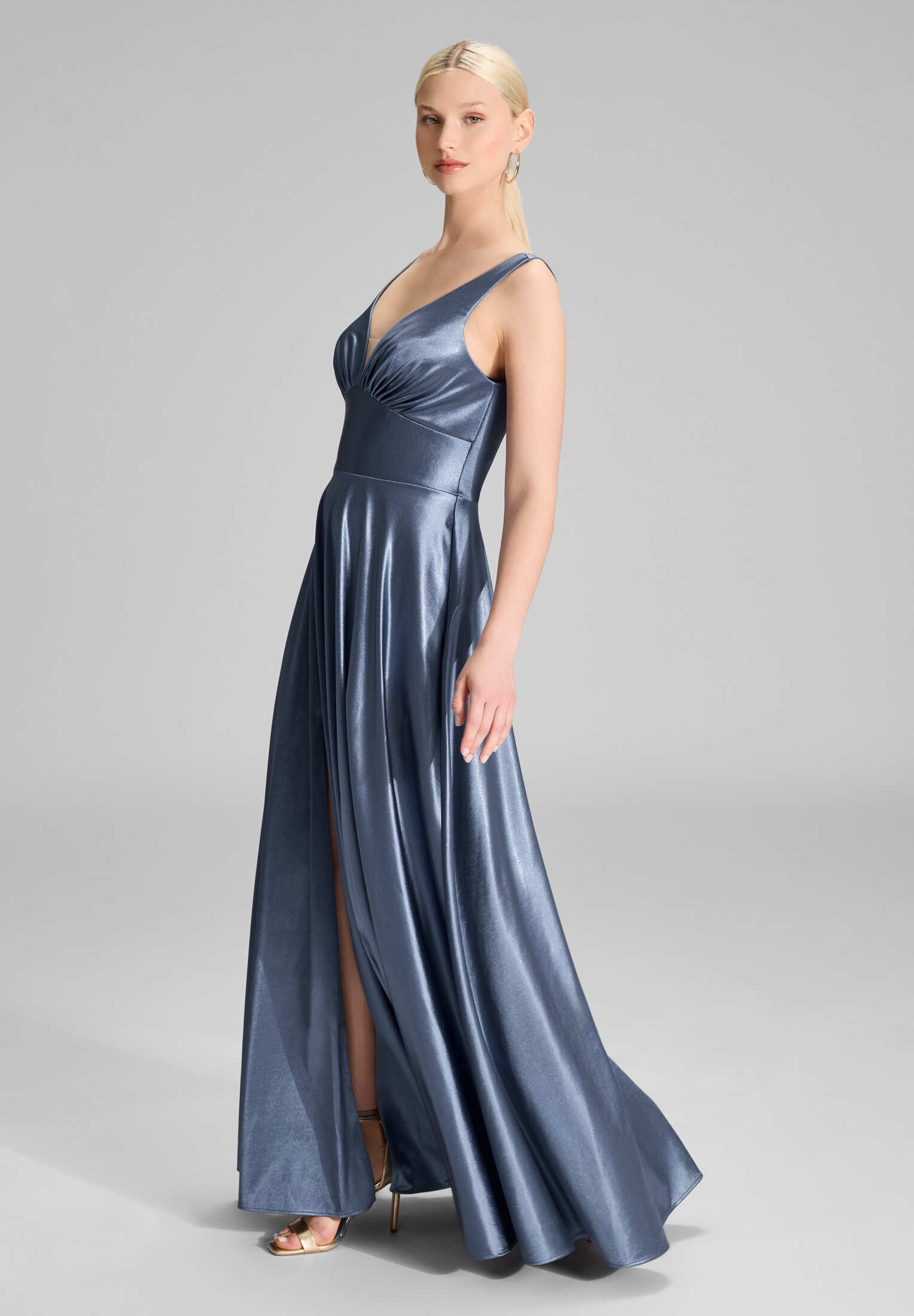 Abendkleid mit Schimmereffekt