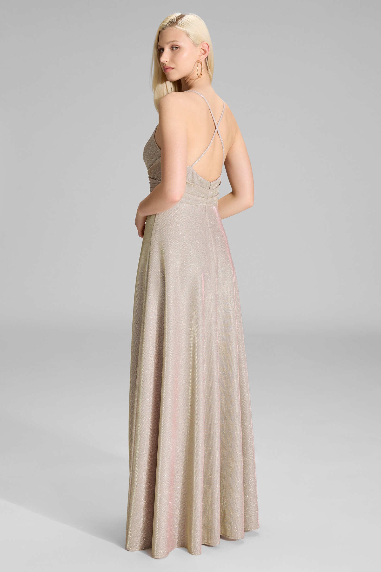 Abendkleid mit Schimmereffekt