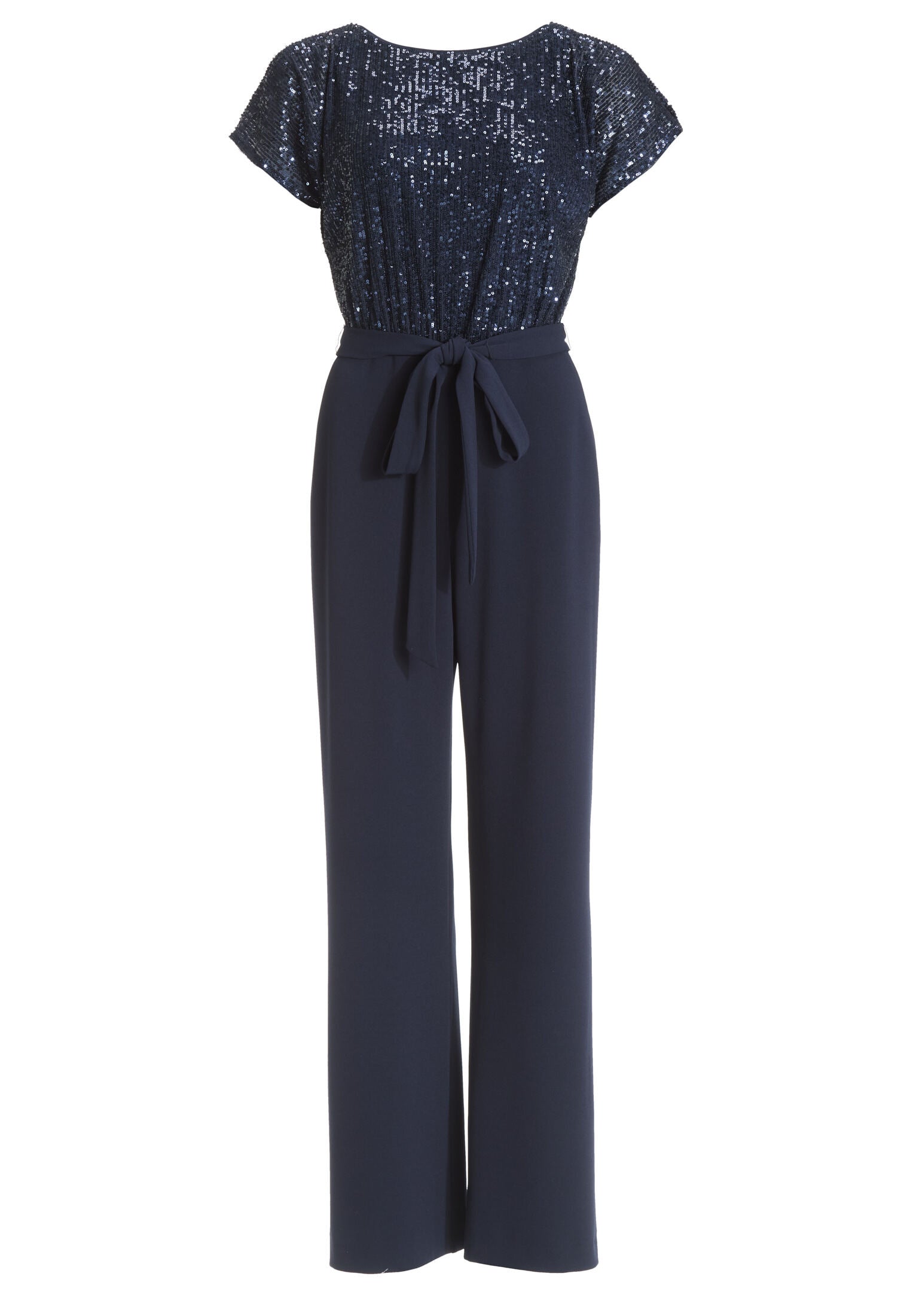 Jumpsuit mit Cut-Outs und weitem Bein