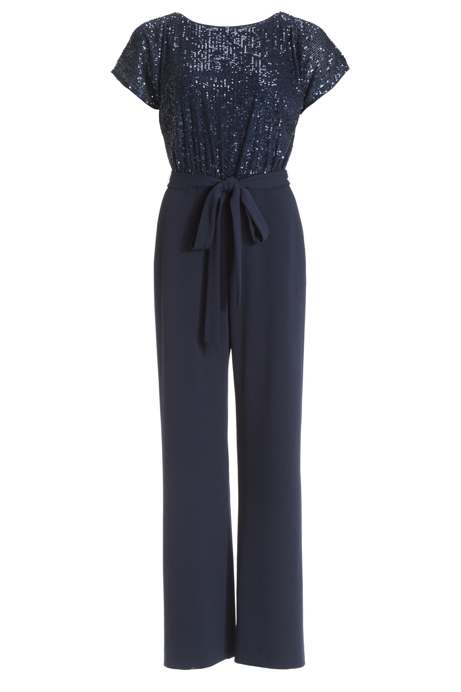 Jumpsuit mit Cut-Outs und weitem Bein