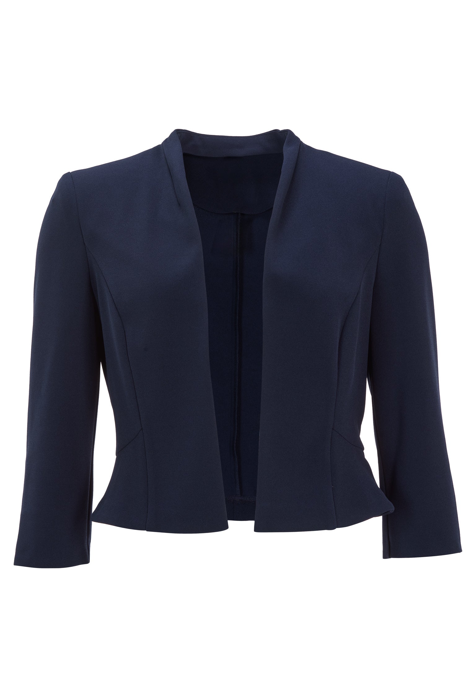 Taillierte Jacke aus Jersey Crêpe