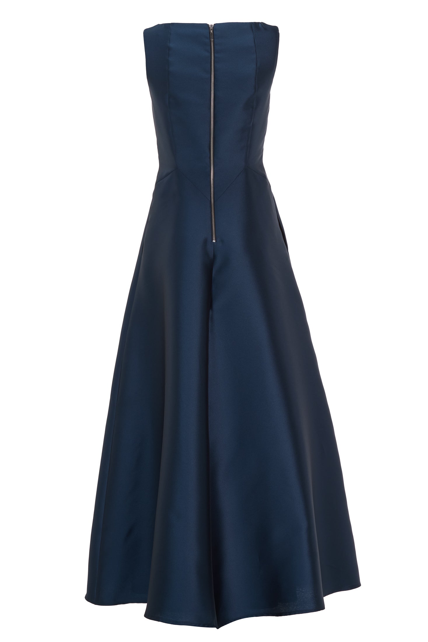 Robenartiges Abendkleid mit Eingrifftaschen