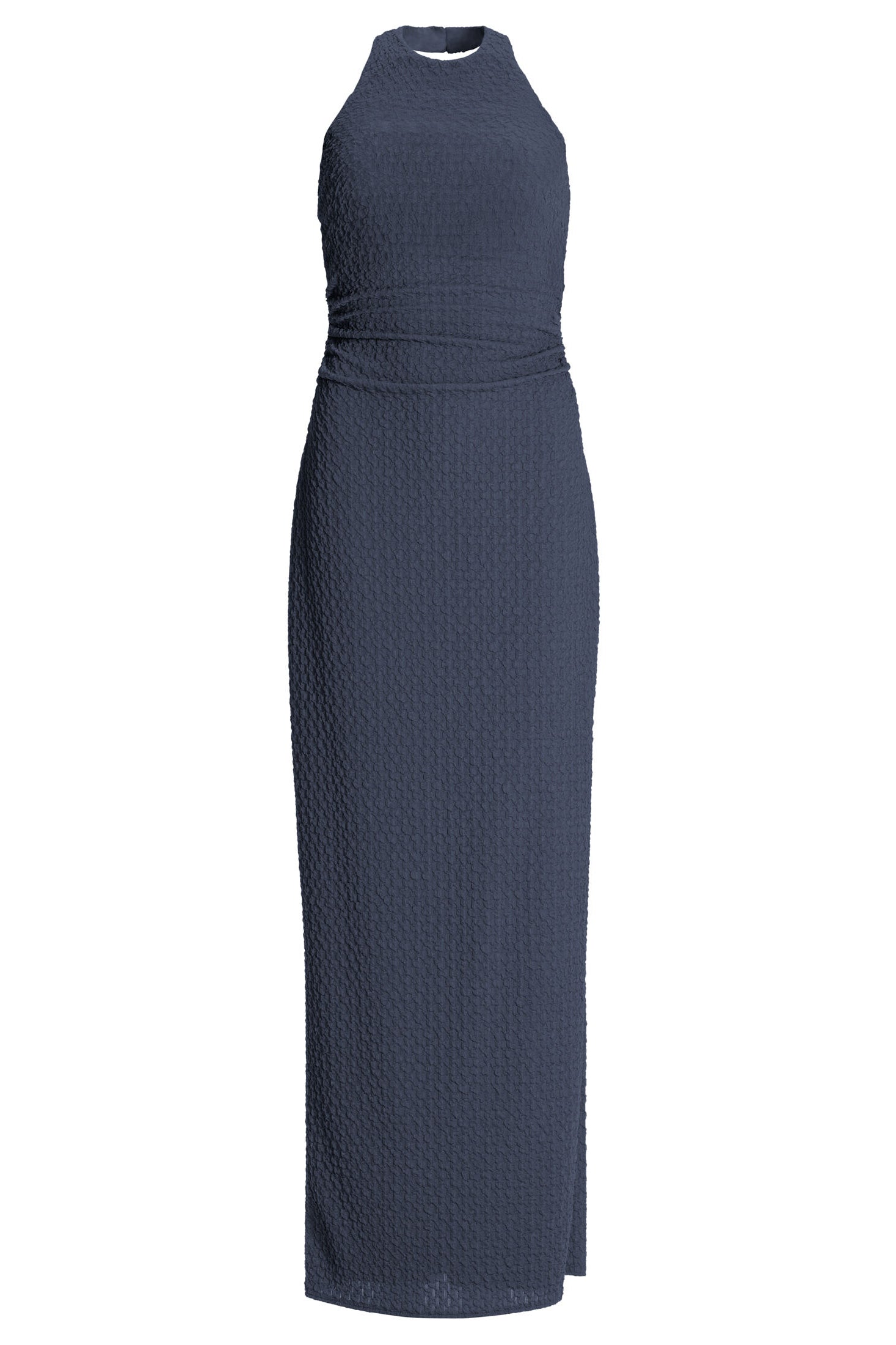 Figurbetontes Abendkleid aus Jersey Cloque