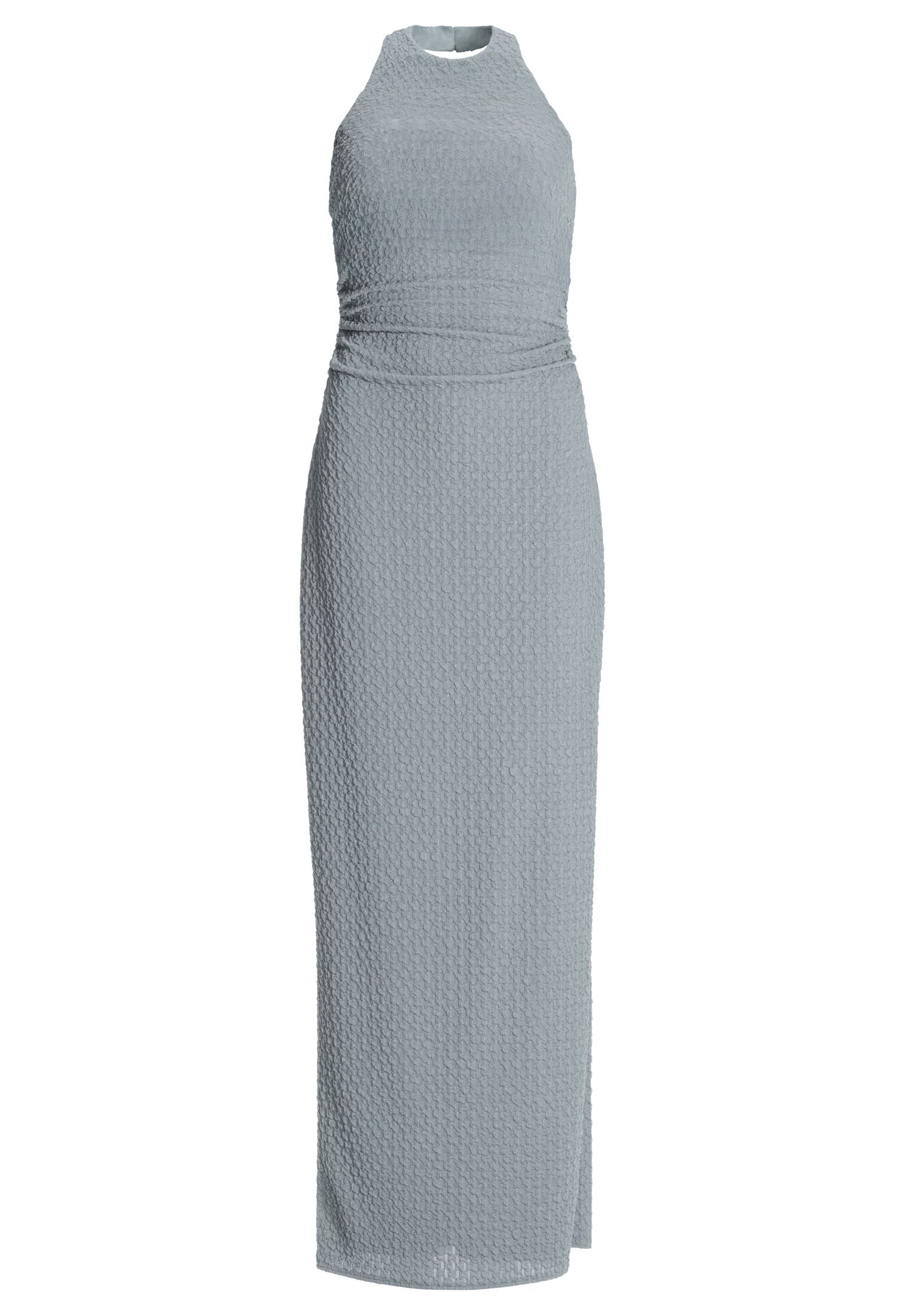 Figurbetontes Abendkleid aus Jersey Cloque