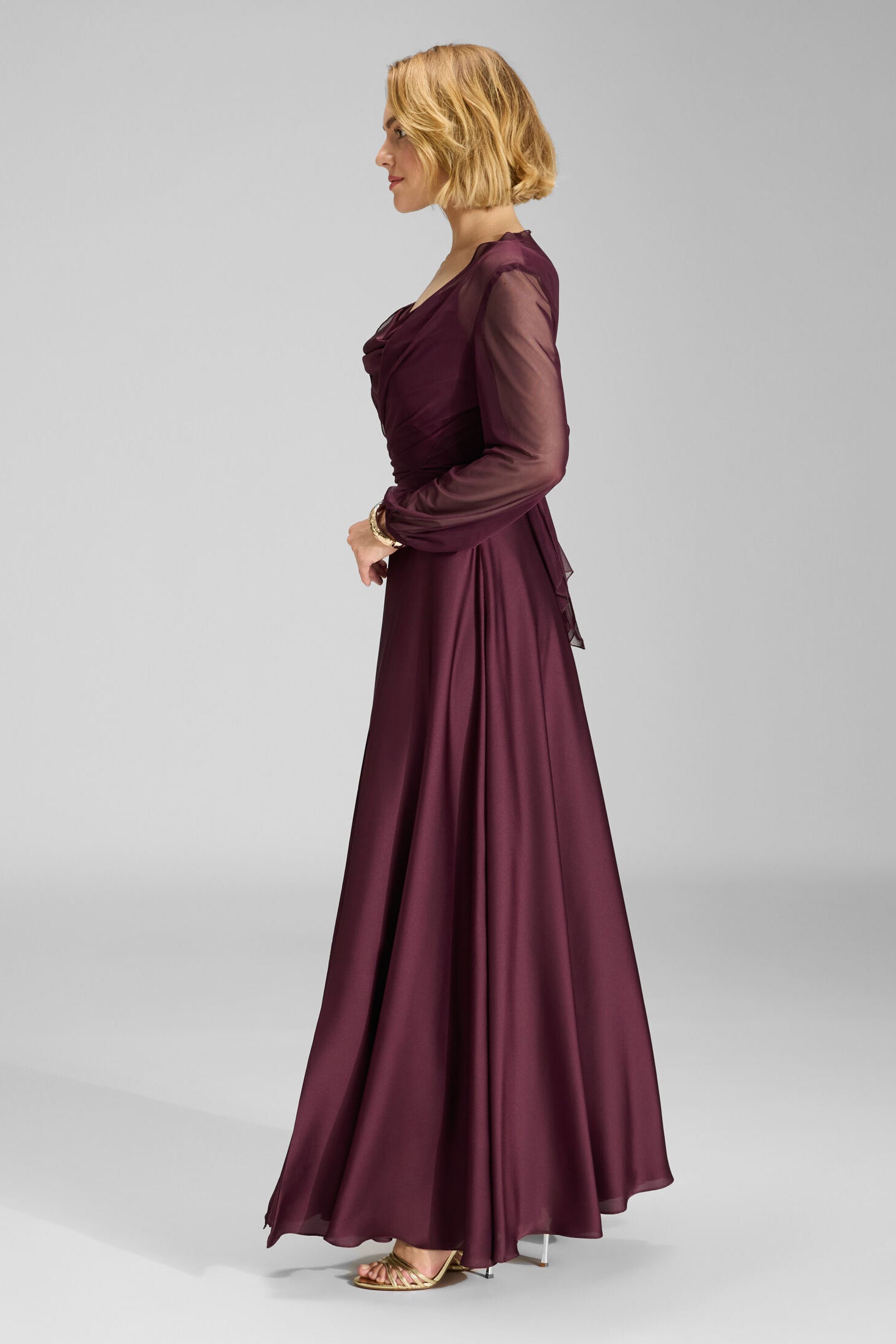 Wickelbolero aus Mesh