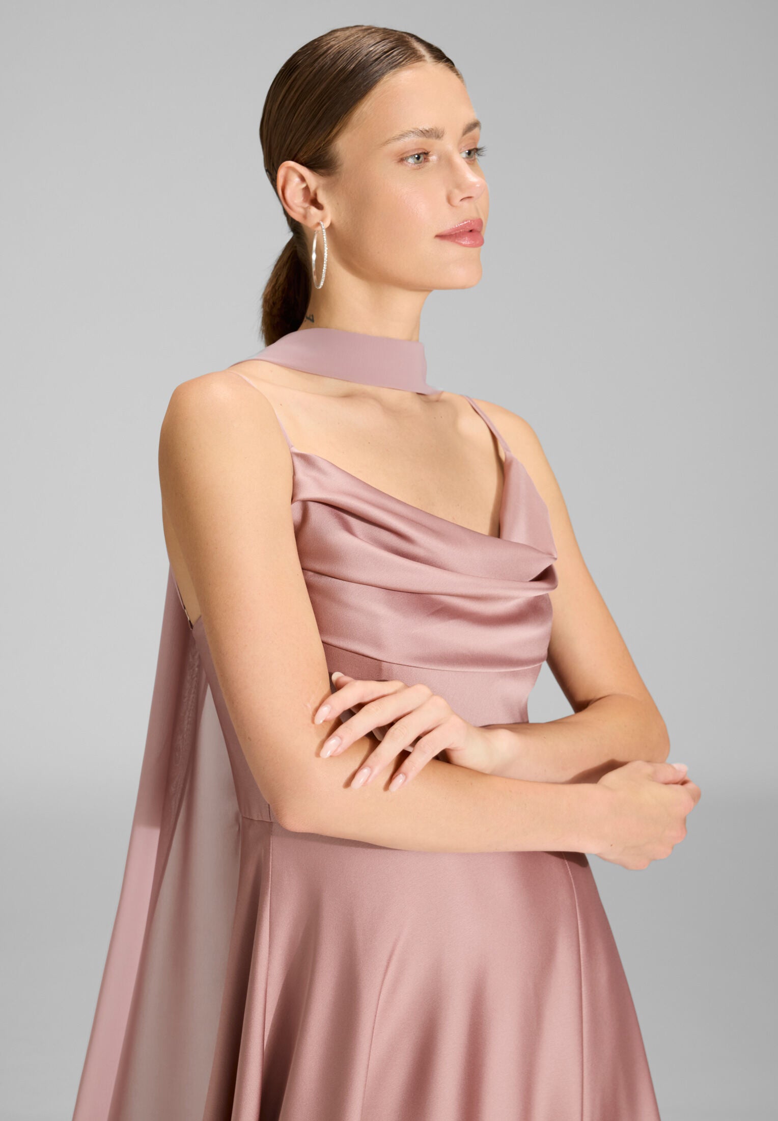 Schal aus zartem Chiffon