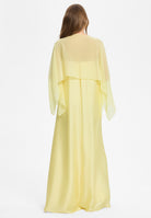 Schlupf-Stola aus Chiffon mit Ärmelschlitzen