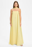 Schal aus Chiffon pastel yellow One Size