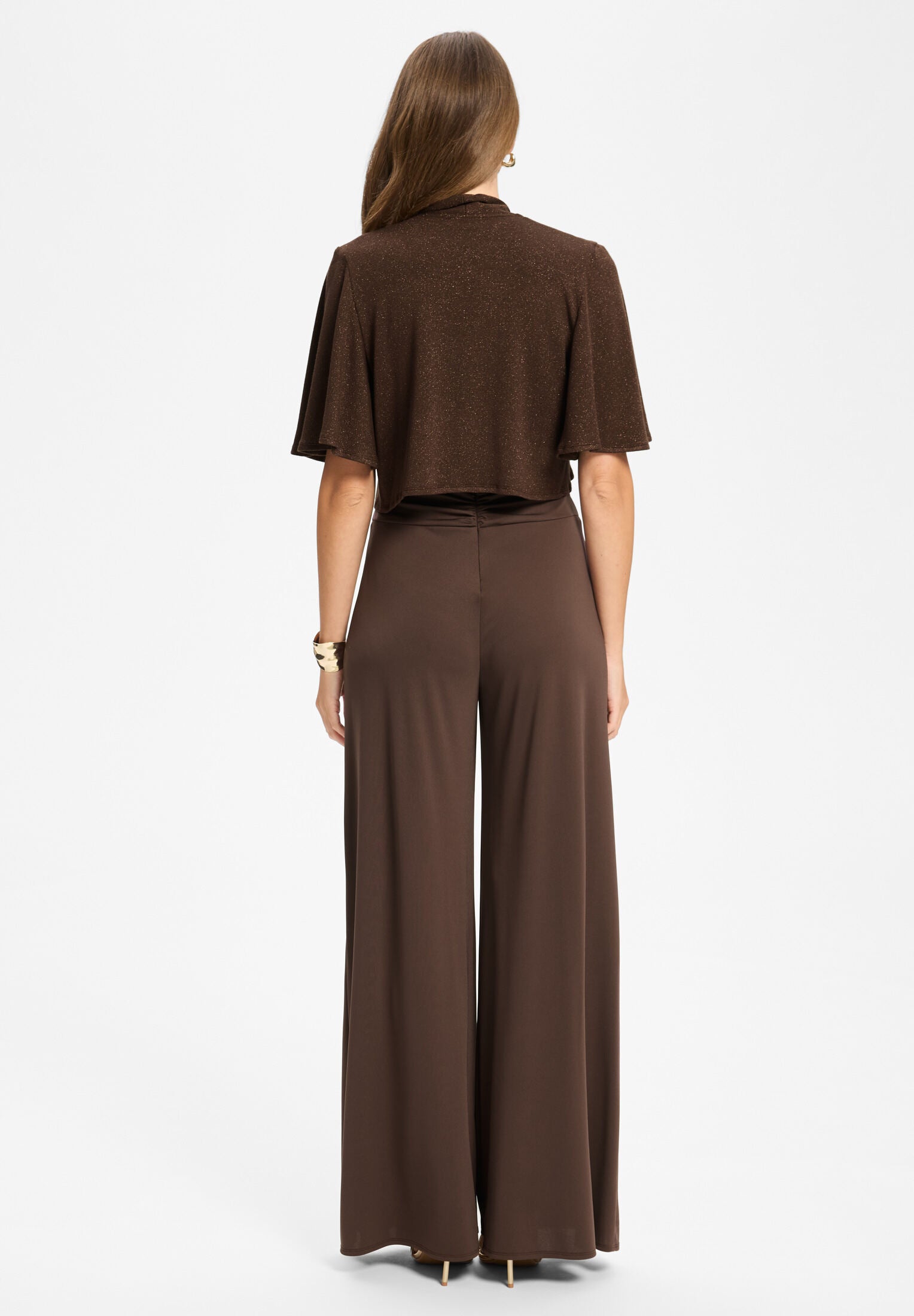 Jersey Bolero mit weiten Ärmeln