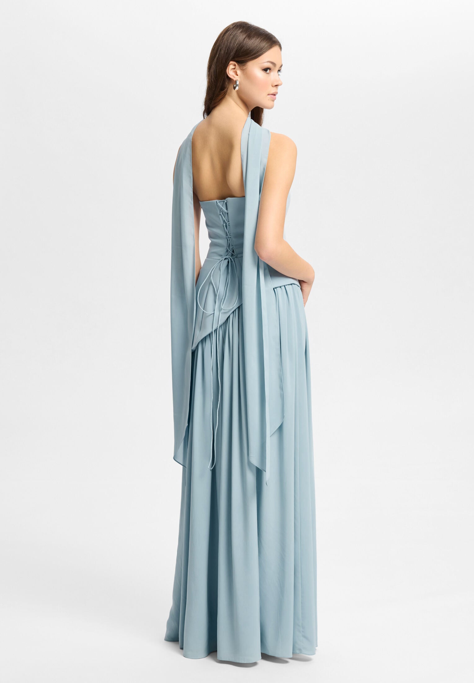 Corsagenkleid mit Beinschlitz