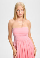 Abendkleid mit Chiffonrock im Ombré-Look