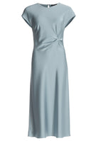 Slip Dress aus Satin mit Twist Detail