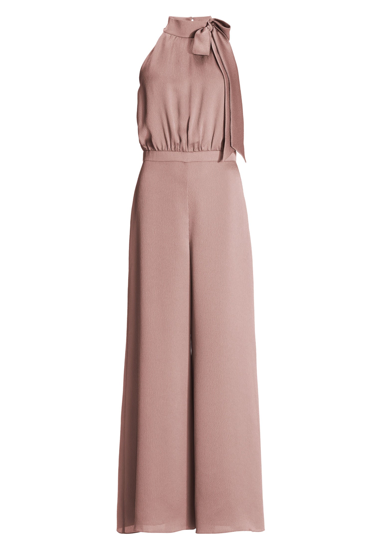 Jumpsuit mit Schluppe aus Satin