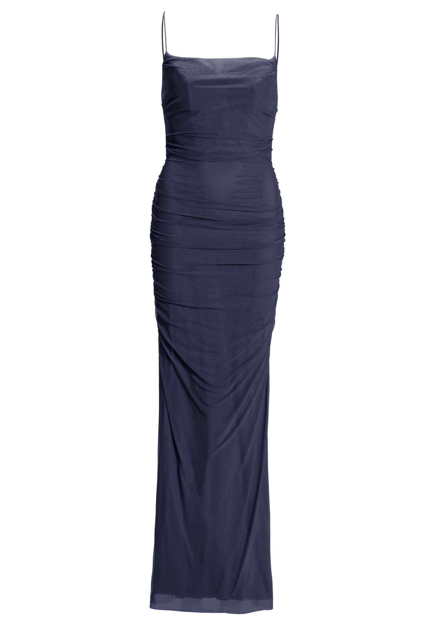 Bodycon-Kleid mit feinen Raffungen