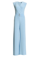 Jumpsuit aus Jersey mit Zierschnalle