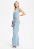 Jumpsuit aus Jersey mit Zierschnalle