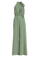 Jumpsuit mit Schluppe aus Satin