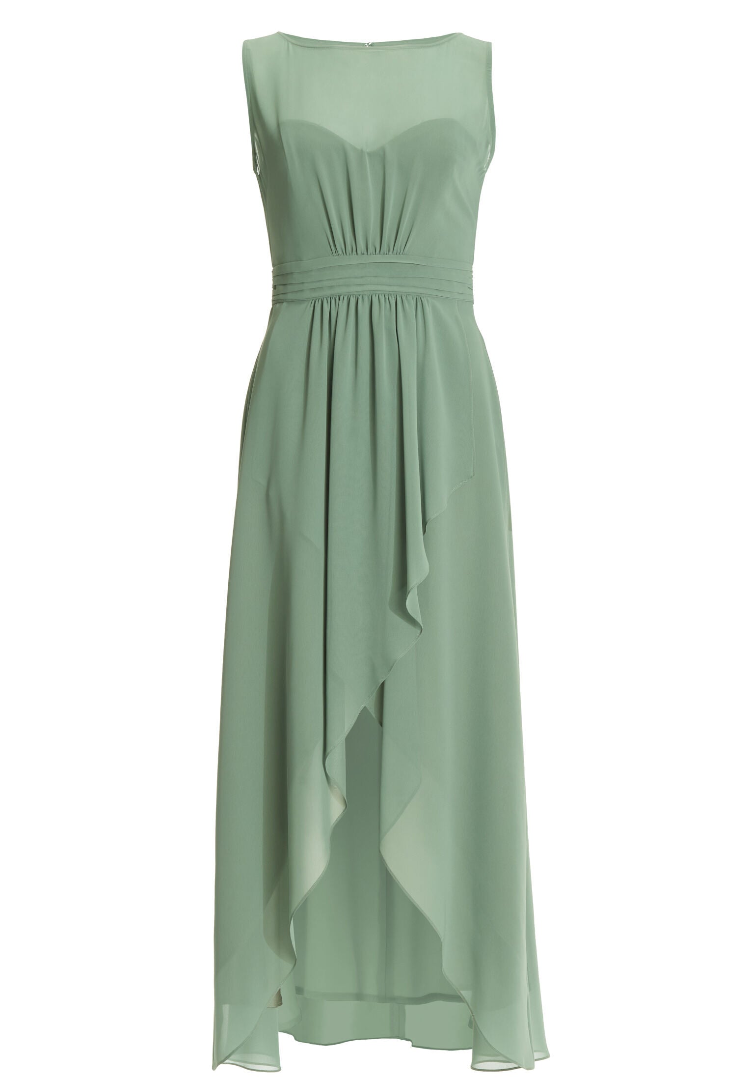 Abendkleid mit Vokuhila Rock