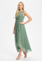 Abendkleid mit Vokuhila Rock