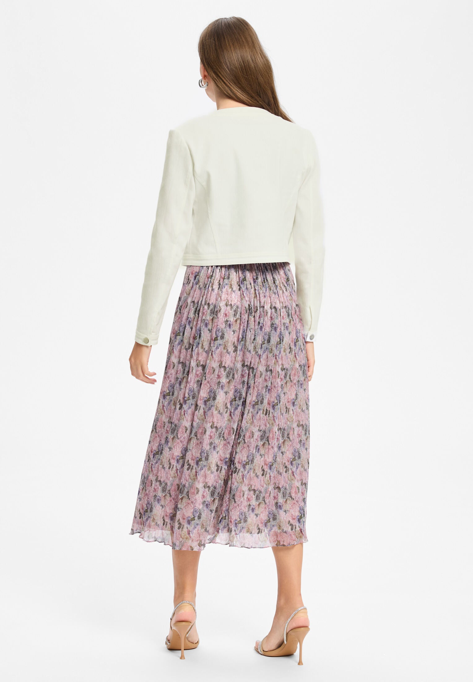 Jacke aus Stretch Denim