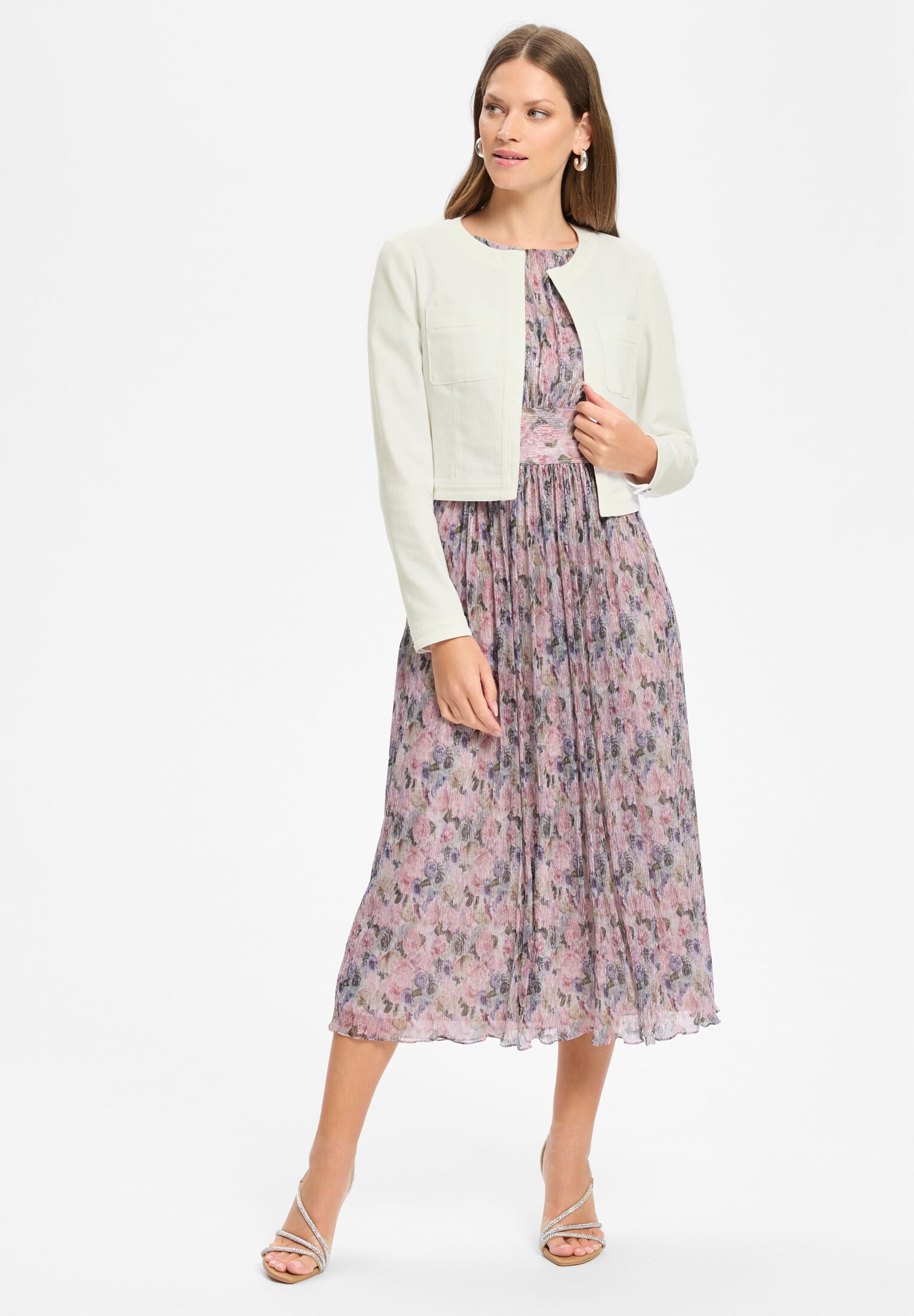 Jacke aus Stretch Denim