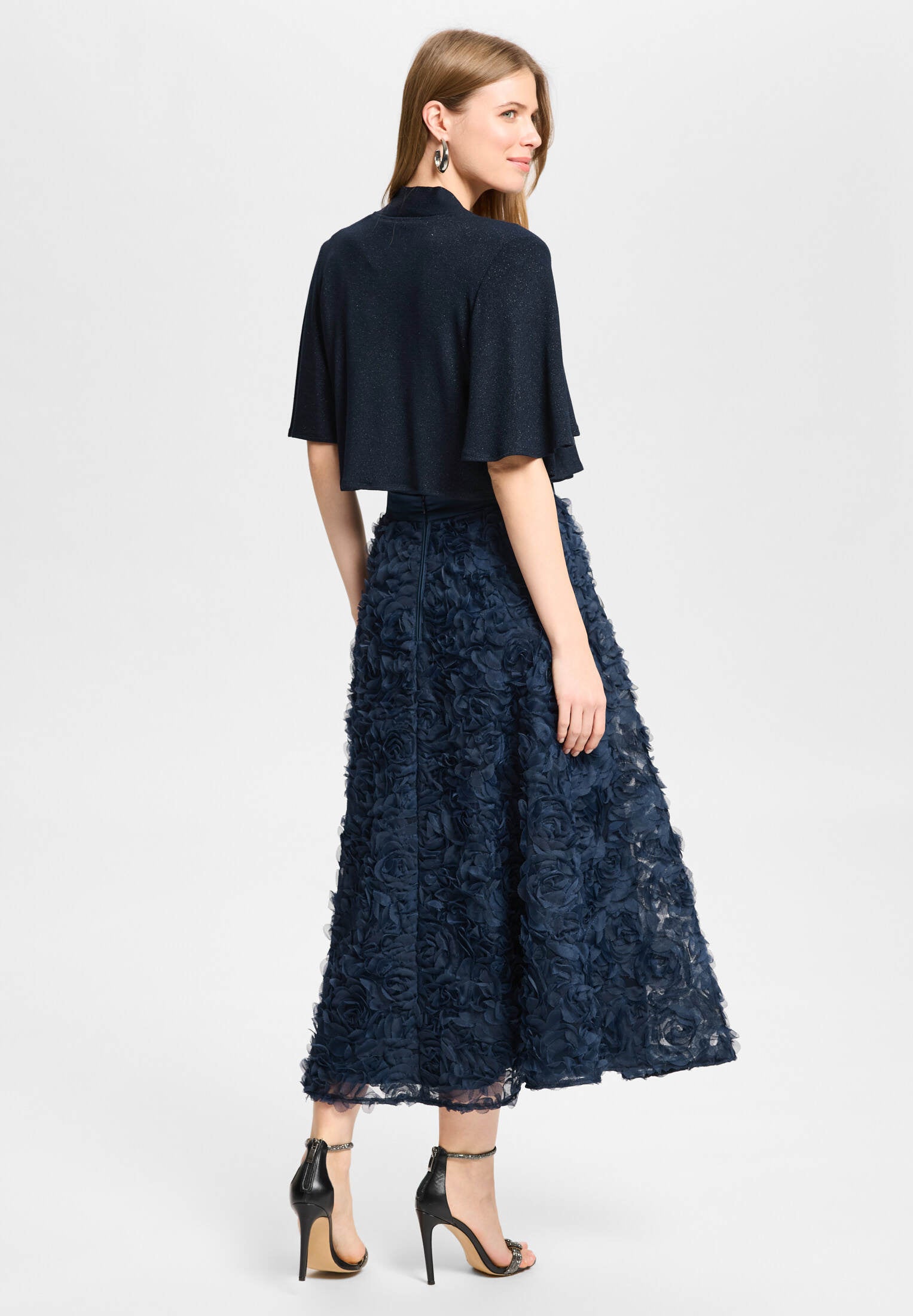 Jersey Bolero mit weiten Ärmeln