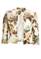 Floral bedruckter Scuba Blazer