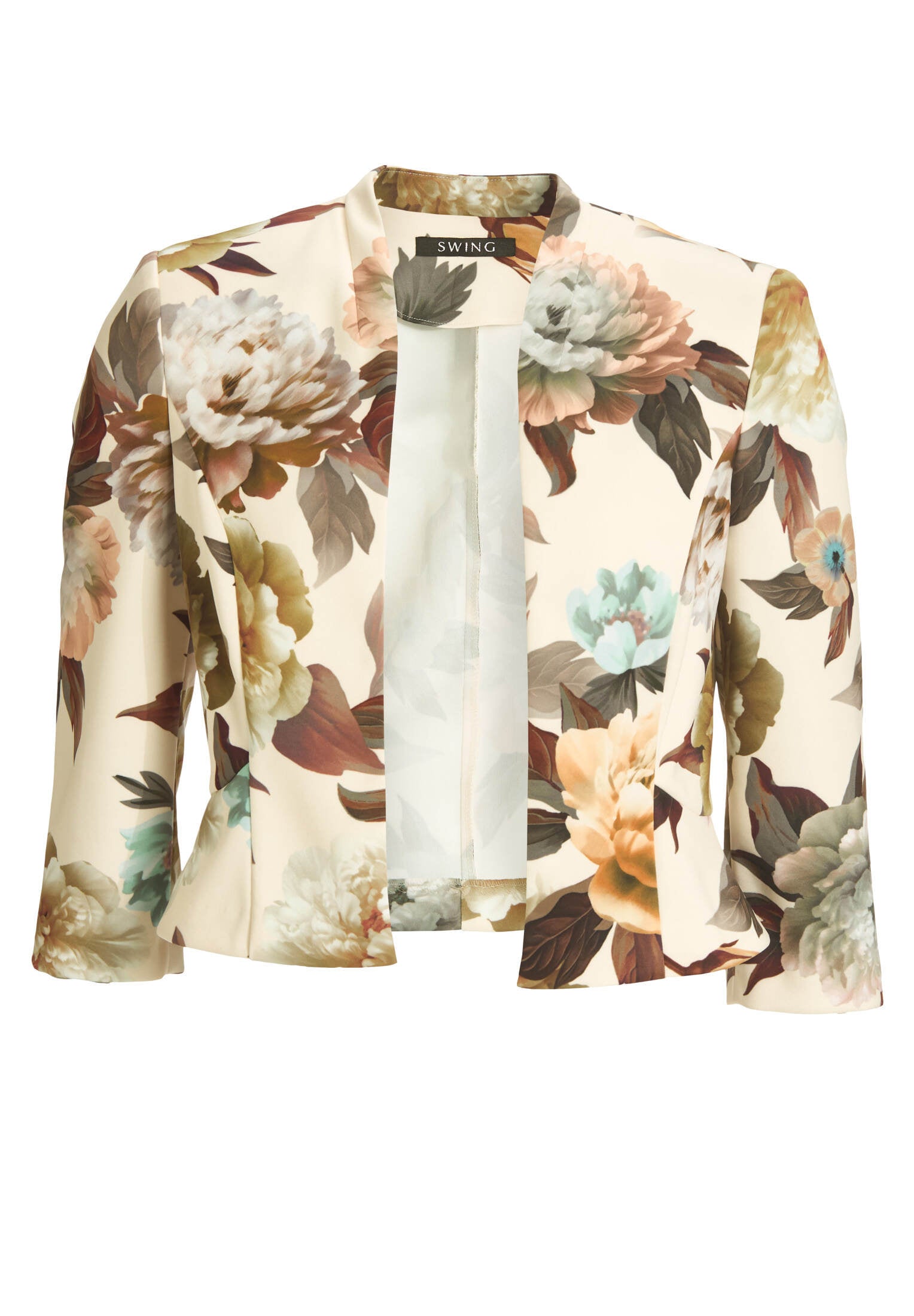 Floral bedruckter Scuba Blazer