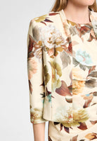 Floral bedruckter Scuba Blazer