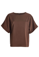 Blusentop aus Satin
