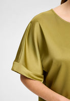 Blusentop aus Satin
