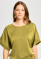 Blusentop aus Satin