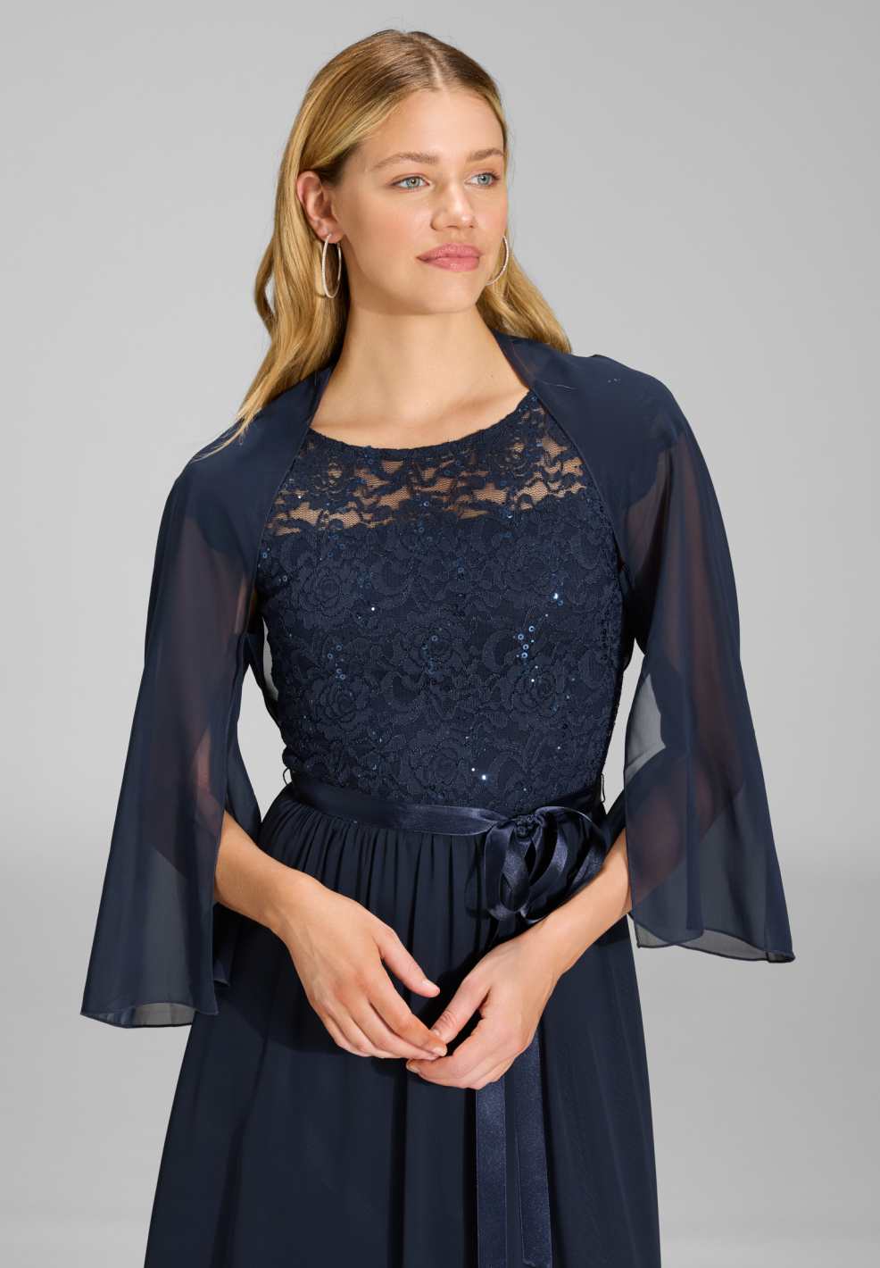 Leichte Chiffon-Stola