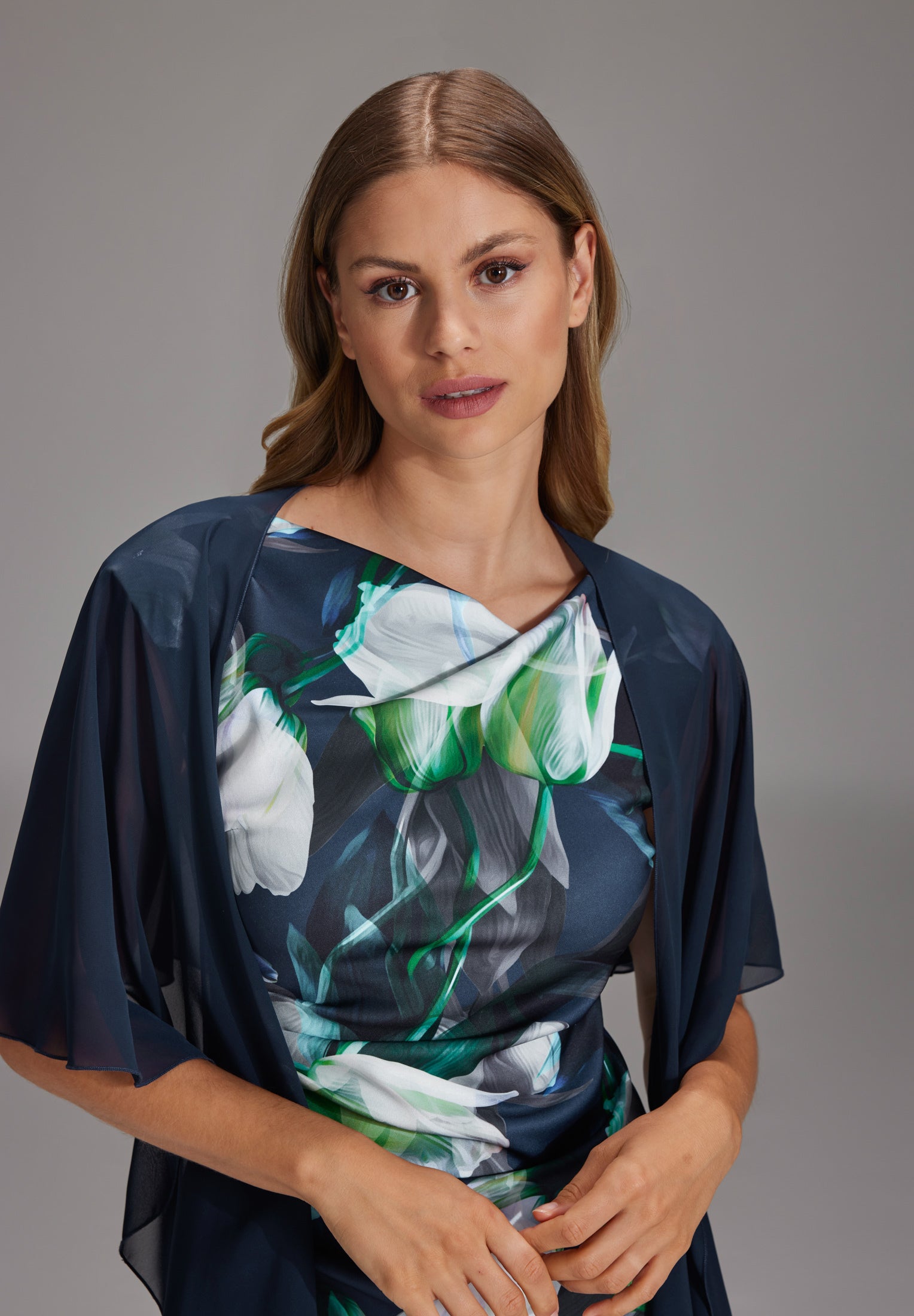 Formstola aus Chiffon