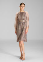 Stola aus Chiffon peach blush