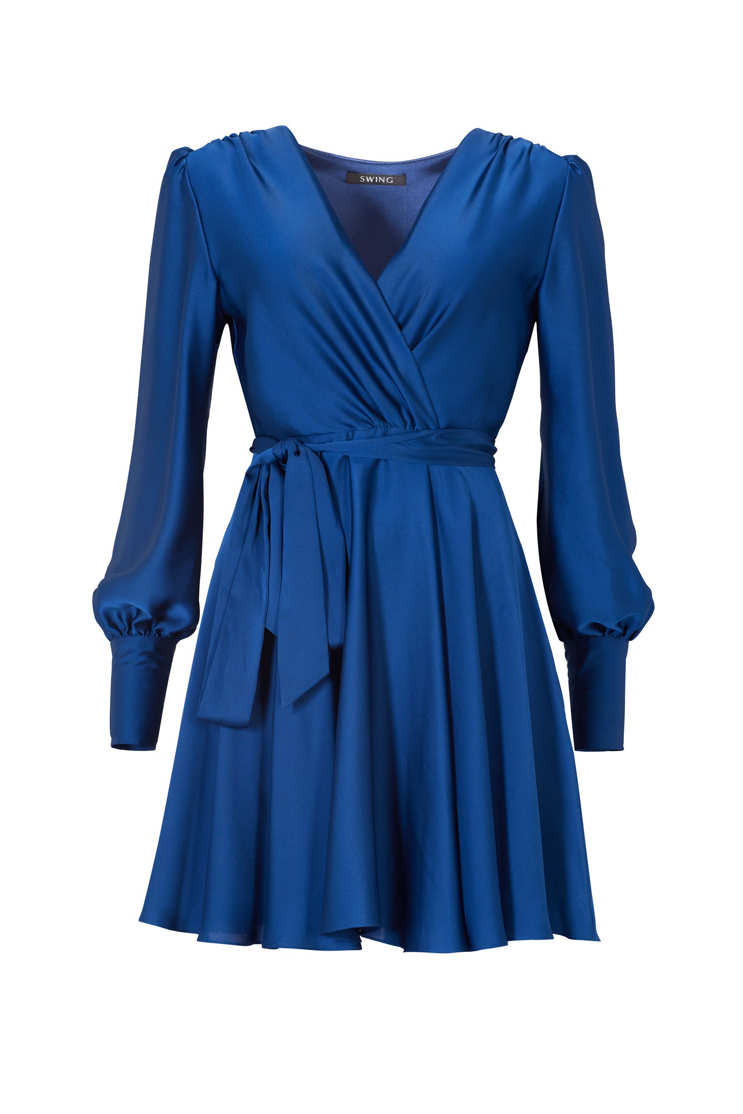 Cocktailkleid aus Satinchiffon