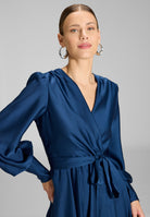 Cocktailkleid aus Satinchiffon
