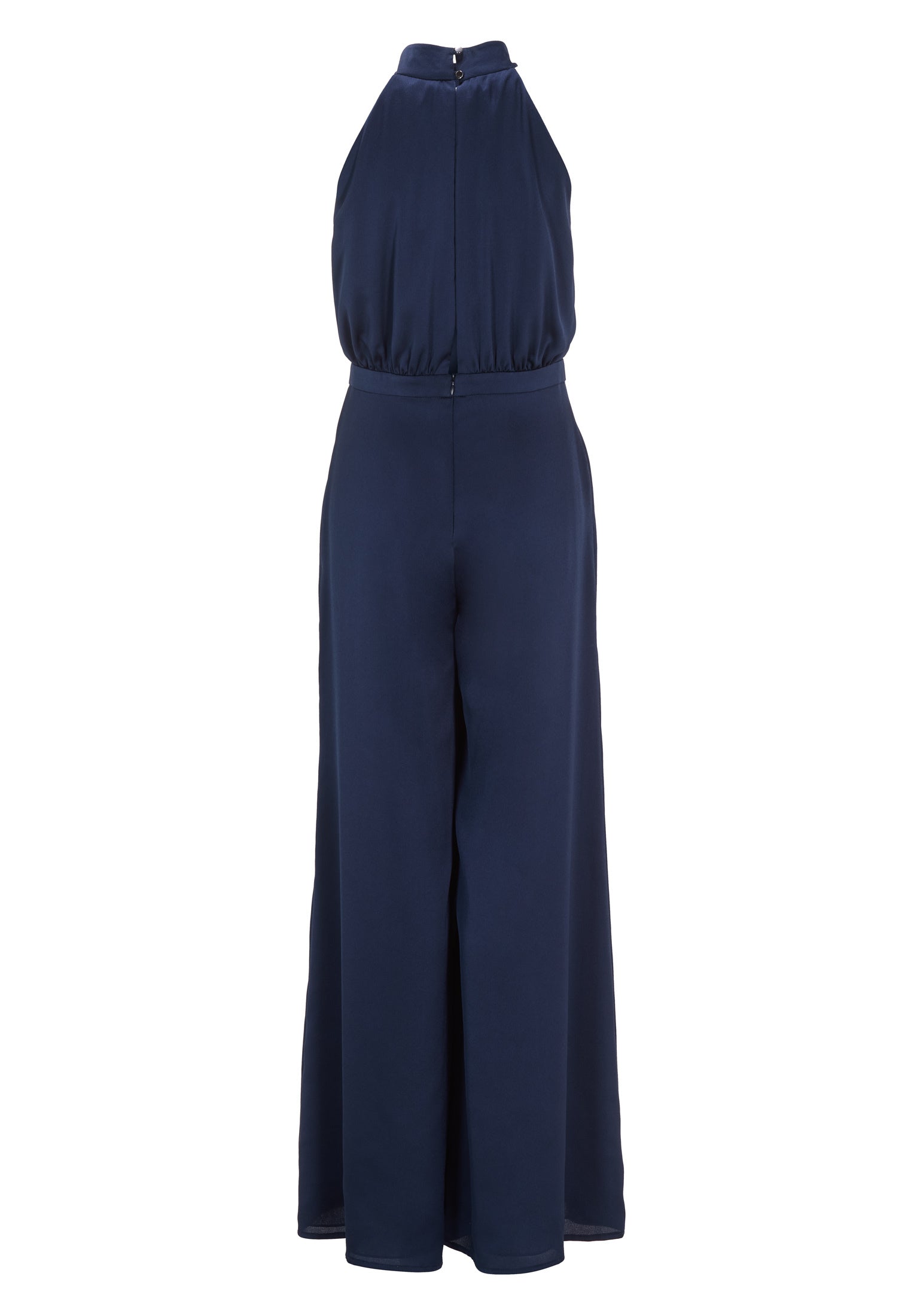 Ärmelloser Jumpsuit mit Schluppe