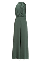Jumpsuit mit Schluppe aus Satin